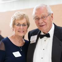 Glenn and Betty Niemeyer at the reception